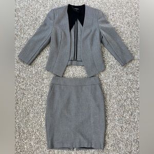 Express Two Piece Skirt and Jacket/Blazer Suit Set